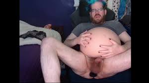 mpreg struggles to birth and cums like a firehose