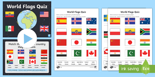Perhaps it was the unique r. Flags Of The World Quiz Pack
