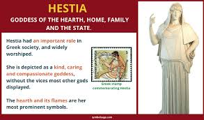 In the ancient greek religion, hestia is the virgin goddess of the hearth, the right ordering of domesticity, the family, the home, and the. Hestia The Greek Goddess Of The Hearth Symbol Sage