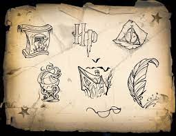 Slightly Obsessed With The Idea Of A Hp Tattoo Harry Potter Tattoos Harry Potter Symbols Harry Potter Tattoo