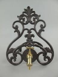 Schlauchhalter Gusseisen Wasserhahn Rustikal Schlauchhalter Wasserhahn Gartenschlauchhalter