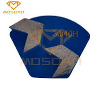 Jiansong Trapezoid Duoble Arrows Diamond Grinding Plate Toolings