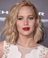 I not only wanted to photograph her, but i wanted to do it organically. Jennifer Lawrence Long Blonde Wavy Bob Haircut Jennifer Lawrence Hair Jennifer Lawrence Haircut Bobs Haircuts