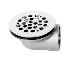 The slimline shower base incorporates a low profile design for a sleek modern look. Prier P 312sw Br Type Q Angle Style Brass Shower Drain 2 Swt Low Profile With Polished Brass Strainer