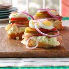 Ham Potato Salad Sandwiches Recipe Ham Potato Tea Sandwiches Recipes Sandwiches