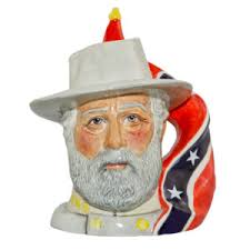 Robert E. Lee Large Character Jug