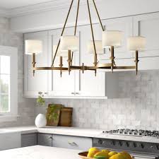 Birch Lane Richie 6 Light Shaded Chandelier Birch Lane In 2020 Dining Room Light Fixtures Dinning Room Light Fixture Dinning Room Lighting