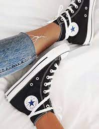 pin by eden nicole on kicks all star shoes aesthetic shoes converse black sneakers