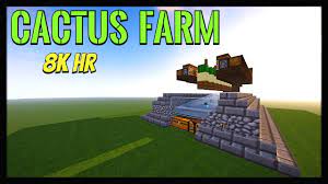 My cactus farm on our private survival server. Minecraft Tutorial Cactus Farm Stack Every 30 Seconds No Lag Youtube