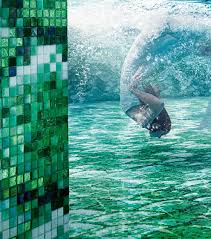 Our Favorite Green Emerald Available At Craftsmancourt Com Pool Waterfall Green Pool Outdoor Renovation
