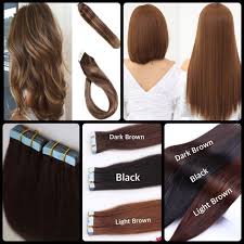 When buying hair extensions, you should know how to care for hair extensions to ensure you get the how to store hair extensions? 16 Inch Tape In Hair Extensions Human Hair Tape Hair Extensions Color Glue Extensions Health Beauty Hair Care On Carousell