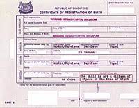 Oh ya, mesti korang tertanya2 tentang mykid kan? Birth Certificate Wikipedia