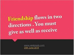 One Liner Quote On Friendship Versionpb One Liner Quotes Friendship Quotes One Liner