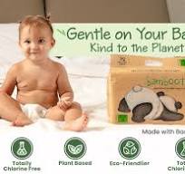 Amazon.com: Bamboo Baby Diapers, Totally Chlorine Free for ...