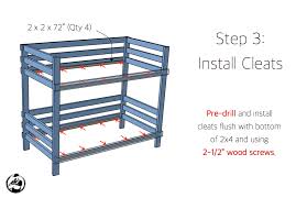 Canopies create a bit of theater, a modest illusion of privacy, and a signature style for bunk beds. 2x4 Bunk Bed Rogue Engineer