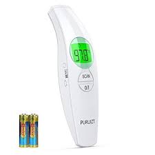 Puruizt Non Contact Forehead Infrared Thermometer No Touch Digital Fever Thermometer For Adults Kids Baby Body Baby Thermometer Infrared Thermometer Baby Body