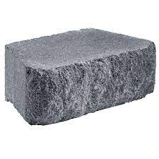 Basic 12 In L X 4 In H X 7 In D Concrete Retaining Wall Block Lowes Com Retaining Wall Block Retaining Wall Stone Retaining Wall