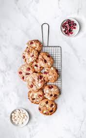 Cookies Chocolat Blanc Cranberries Recette Facile Recette Cookies Chocolat Blanc Chocolat Blanc Cookies Et Biscuits