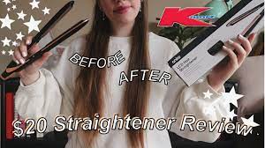 Is A 20 Hair Straightner Worth It Kmart Straightener Review Youtube