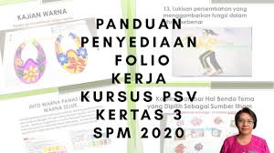 Guru juga akan membaca kerja kursus itu juga akan mengetahui sumber maklumat yang diperolehi oleh pelajar. Modul Penyediaan Penghasilan Folio Kajian Kerja Kursus Psv Spm 2020 Youtube