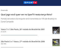 São paulo futebol clube 1 x 0 club atlético newell's old boys. Sportv Exibira Vasco 7 X 1 Sao Paulo Pelo Brasileiro 2001 Nesta 3Âª Feira As 15h Netvasco