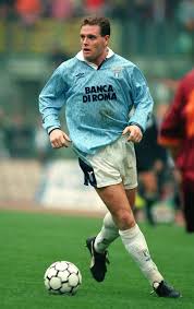 Gascoigne wore this lazio 92 1992 shirt during his prime years in italy. Tottenham And Liverpool Were Paired With Lazio And Udinese In Today S Europa League Draw Mirror Online