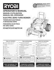 Stuck with a brand new lawn mower that won't start. Ryobi Ry48ztr100 Manuals Manualslib