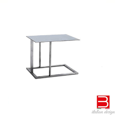 Contemporary coffee table with black glass top. Coffee Tables Arketipo Loft Online Bartolomeo Italian Design