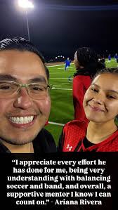 ⚽️ It's good to have goals! ⚽️ Did you know you can be in soccer and be in  band!? Meet Hailey Rivera and Arianna Ramirez! They are both in Varsity  Soccer and