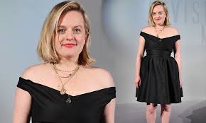 + add or change photo on imdbpro ». Elisabeth Moss Channels Old School Hollywood Glamour In A Black Bardot Dior Dress Daily Mail Online