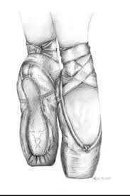 Beautiful Drawing I Would Switch To Irish Soft Shoes By Changing The Laces And The Shape Beautiful Drawings Sketches Ballet Drawings