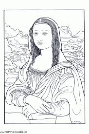 Leonardo Da Vinci Para Colorear