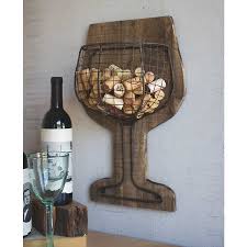 Top 101 diy wine cork craft ideas that you can do with your family or by yourself. Wood And Wire Wall Wine Cork Holder Kirklands