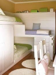 Full size kids' beds are large enough to hold them comfortably in full or queen size bunked beds for small rooms. Three Beds In A Small Room So Cool By Francine Holiday Habitaciones Infantiles Pequenas Decoracion De Interiores Habitaciones Infantiles