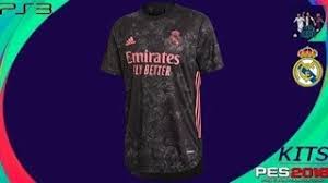 Movam o kit do goleiro verticalmente até chegar no número 18 pra ficar des. Tercer Kit Real Madrid 20 21 Para Pes 2018 Ps3 Youtube