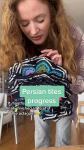 Crochet Octagon Persian Tile Blanket Tutorial