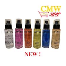 I tried out some of the spa in a bottle stuff; Coco Hair Serum 80ml Shopee Malaysia