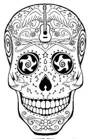 You can get candy skull coloring pages for all ages just by visiting this page. Las Mascaras De Calaveras Para Imprimir Que Puedes Necesitar Skull Coloring Pages Coloring Pages Skull
