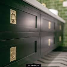 These Bold Bathroom Cabinets And Our Flush Ring Pulls Are Simply A Match Made In Heaven Beauty All Around In The Designs Of Flush Ring Door Accessories Flush