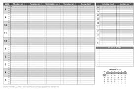 Conference room schedule template is good starting point to make a weekly or monthly conference room schedule. Appointment Calendar Templates