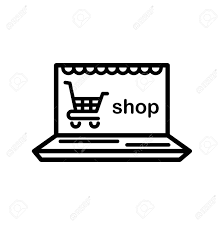 Shopping cart computer icons online shopping, shopping cart, angle, shopping cart software, shopping cart png. Online Shop Icon Isolated On White Background For Your Web And Royalty Free Cliparts Vectors And Stock Illustration Image 107595734