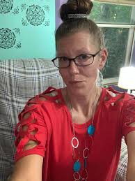 For the 4th of July I tried a more festive look 😁