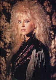 Janet Gardner Rocker Hair 80s Women Big Hair