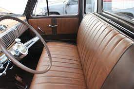 Pleated Two Tone Super Clean And Simple Bench Seat Design Truck Interior Accessories Truck Interior Car Interior Upholstery