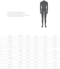 Sizing Specifications Rains Australia