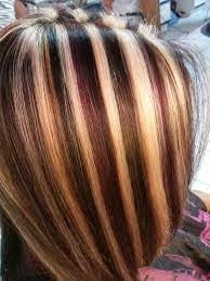 Stripesssss Hair Color Ideas For Brunettes Short Blonde Hair With Highlights Hair Styles