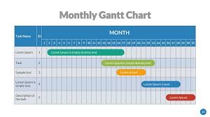 monthly planner google slides template monthly planner