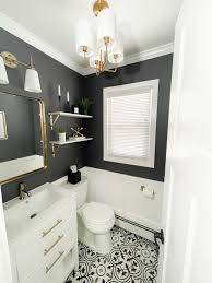 Wallpaper allows you to explore bold colors and patterns that would be hard to see in paint or tile. Small Bathroom Design Ideas Before After Look Pretty Little Social