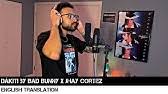Drake sings in spanish for the first time since 2014's odio with romeo santos, this time on mia with bad bunny. Mia By Bad Bunny Drake English Translation Youtube
