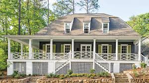 In addition to the romantic feel and ambiance the curtains add to the porch. Wrap Around Porches House Plans Southern Living House Plans
